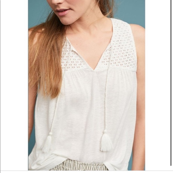 Anthropologie Tops - Anthropologie Akemi and Kin crocheted top